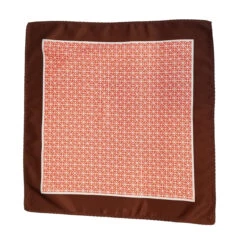 100% Silk Pocket Square - Bronze Brown & Salmon Diamond Design 12.5in 7 100% Silk Pocket Square - Bronze Brown & Salmon Diamond Design 12.5in -Suit Discount Store 0051 2 59705.1634670120
