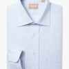 Gitman Bros. 100% Pinpoint Light Blue Cotton Dress Shirt