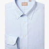 Gitman Bros. 100% Light Blue Oxford Pinpoint Cotton Button-Down Shirt