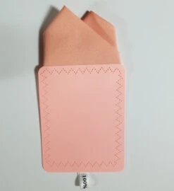 100% Cotton Pre-Folded Pocket Square Handkerchief Insert - Peach -Suit Discount Store 2PT Peach 2 06402.1684860869