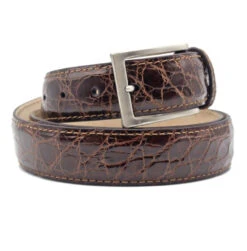 Zelli Genuine Caiman Crocodile Italian Dress Belt -Suit Discount Store 71 155 cg 73596.1675203691