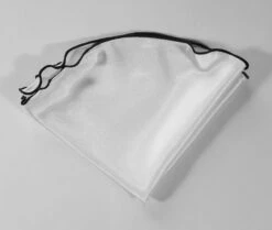 Antonio Ricci 2-in-1 Pouf Round Pocket Square - Black On White 7 Antonio Ricci 2-in-1 Pouf Round Pocket Square - Black On White -Suit Discount Store AR PKS HR15 3 06482.1598007339