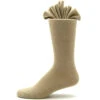 Antonio Ricci Premium Cotton Mid-Calf Dress Socks - Beige