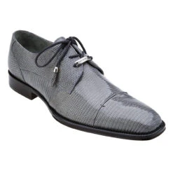 Belvedere 100% Genuine Lizard Fancy Cap-Toe Dress Shoe