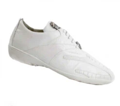 Belvedere Genuine Ostrich Leg And Calf Leather Sneaker -Suit Discount Store BEL 2010a 08733.1667674788