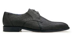 Belvedere Genuine Shark Skin Dress Shoe - Black -Suit Discount Store BEL R46 B 2 97952.1667684666