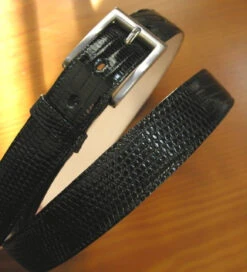 Belvedere Genuine Lizard Dress Belt