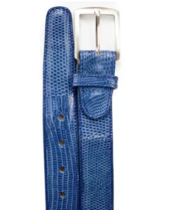 Belvedere Genuine Lizard Dress Belt -Suit Discount Store BELBT 2003 bluejean 95155.1519242139