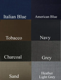 Baroni Couture 2-Button Super 150's Solid Color Wool Suit - Pleated Slacks -Suit Discount Store BRC SL BA280 PL colors new2022 17054.1666044133