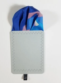 100% Silk Pre-Folded Pocket Square Insert - Blue & Pink Mix -Suit Discount Store BlueAbstract1 1 13322.1661712920