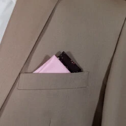 100% Cotton Pre-Folded Pocket Square Handkerchief Insert - Mod Brown & Pink 16 100% Cotton Pre-Folded Pocket Square Handkerchief Insert - Mod Brown & Pink -Suit Discount Store Brown Mod 2 82187.1665421549