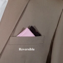 100% Cotton Pre-Folded Pocket Square Handkerchief Insert - Mod Brown & Pink 17 100% Cotton Pre-Folded Pocket Square Handkerchief Insert - Mod Brown & Pink -Suit Discount Store Brown Mod 3 16947.1665421549