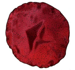 Antonio Ricci 2-in-1 Pouf Pocket Square - Black Specks On Dark Red -Suit Discount Store Dark Red BlackSpecks 2 05378.1671225296