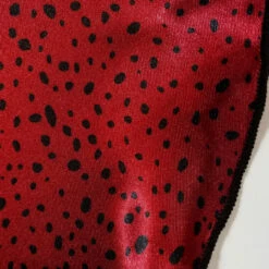 Antonio Ricci 2-in-1 Pouf Pocket Square - Black Specks On Dark Red -Suit Discount Store Dark Red BlackSpecks 3 03962.1671225296