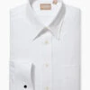 Gitman Bros. 100% Pinpoint Cotton - Point Collar Dress Shirt - French Cuff