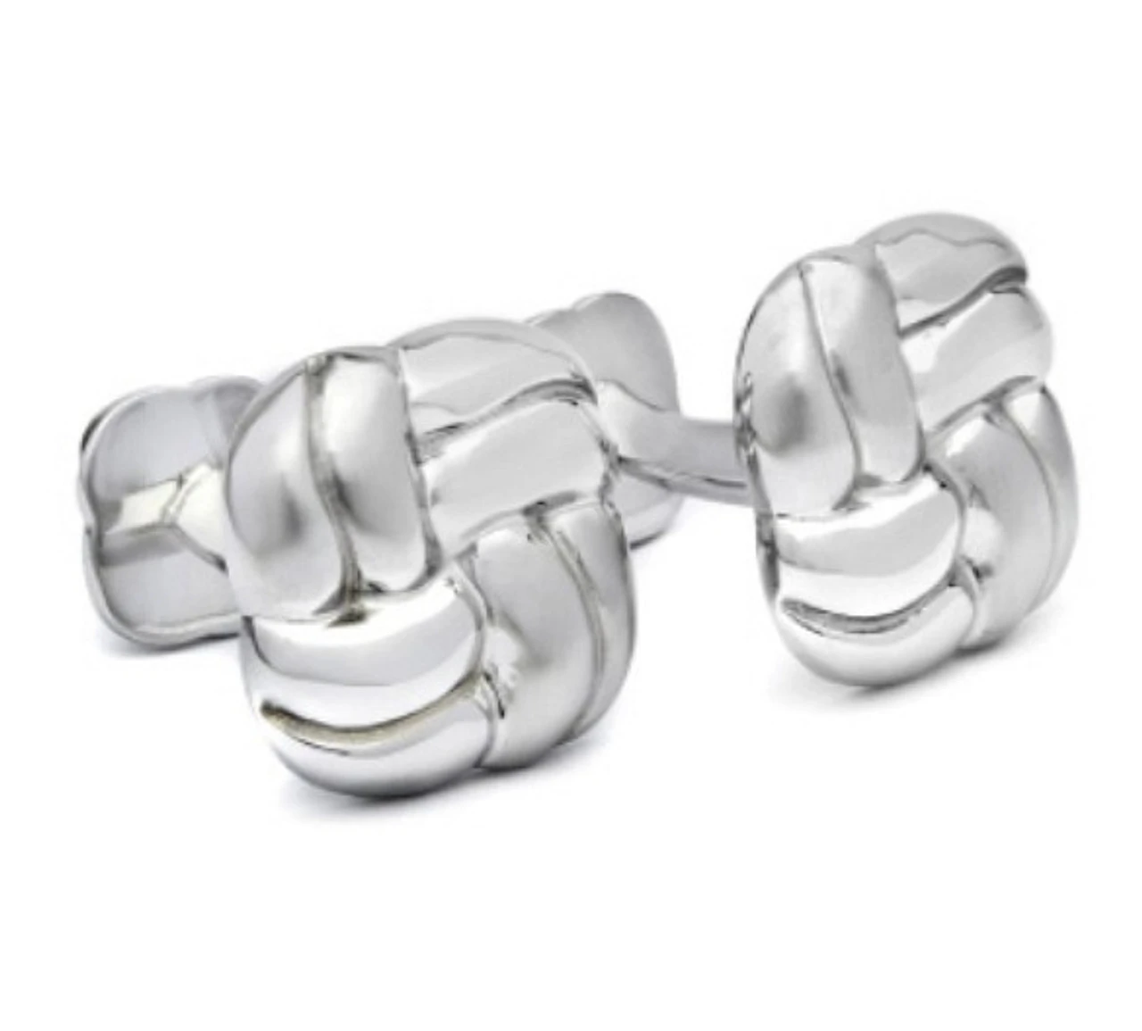Hickey Freeman Double-Sided Stainless Steel Cufflinks (HFCU-HF2) 1 Hickey Freeman Double-Sided Stainless Steel Cufflinks (HFCU-HF2)