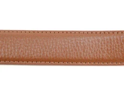 2 Belts - Genuine Leather Black & Cognac Dress Belts -Suit Discount Store Image2 84697.1564454984