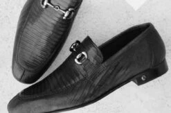 Lombardy - Genuine Teju Lizard Horsebit Dress Loafer - Brown -Suit Discount Store LMB ZLD010705 a 25154.1598036792