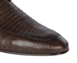 Lombardy - Genuine Teju Lizard Horsebit Dress Loafer - Brown -Suit Discount Store LMB ZLD010716 3 36930.1598036792