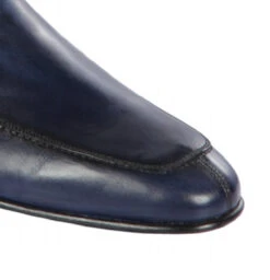 Lombardy - Genuine Calf Leather Horsebit Dress Loafer - Navy 6 Lombardy - Genuine Calf Leather Horsebit Dress Loafer - Navy -Suit Discount Store LMB ZLD018010 3 88109.1598058046