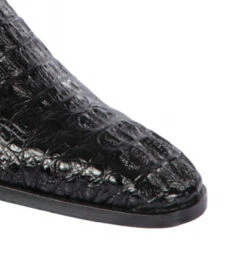Lombardy - Genuine Caiman Croc Hornback Dress Shoe - Black -Suit Discount Store LMB ZLM020205 3 12865.1598057938