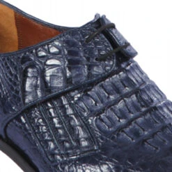 Lombardy - Genuine Caiman Croc Hornback Dress Shoe -Navy -Suit Discount Store LMB ZLM020210 2 17459.1598046431