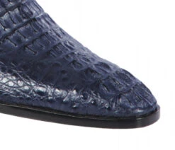 Lombardy - Genuine Caiman Croc Hornback Dress Shoe -Navy -Suit Discount Store LMB ZLM020210 3 37364.1598046431