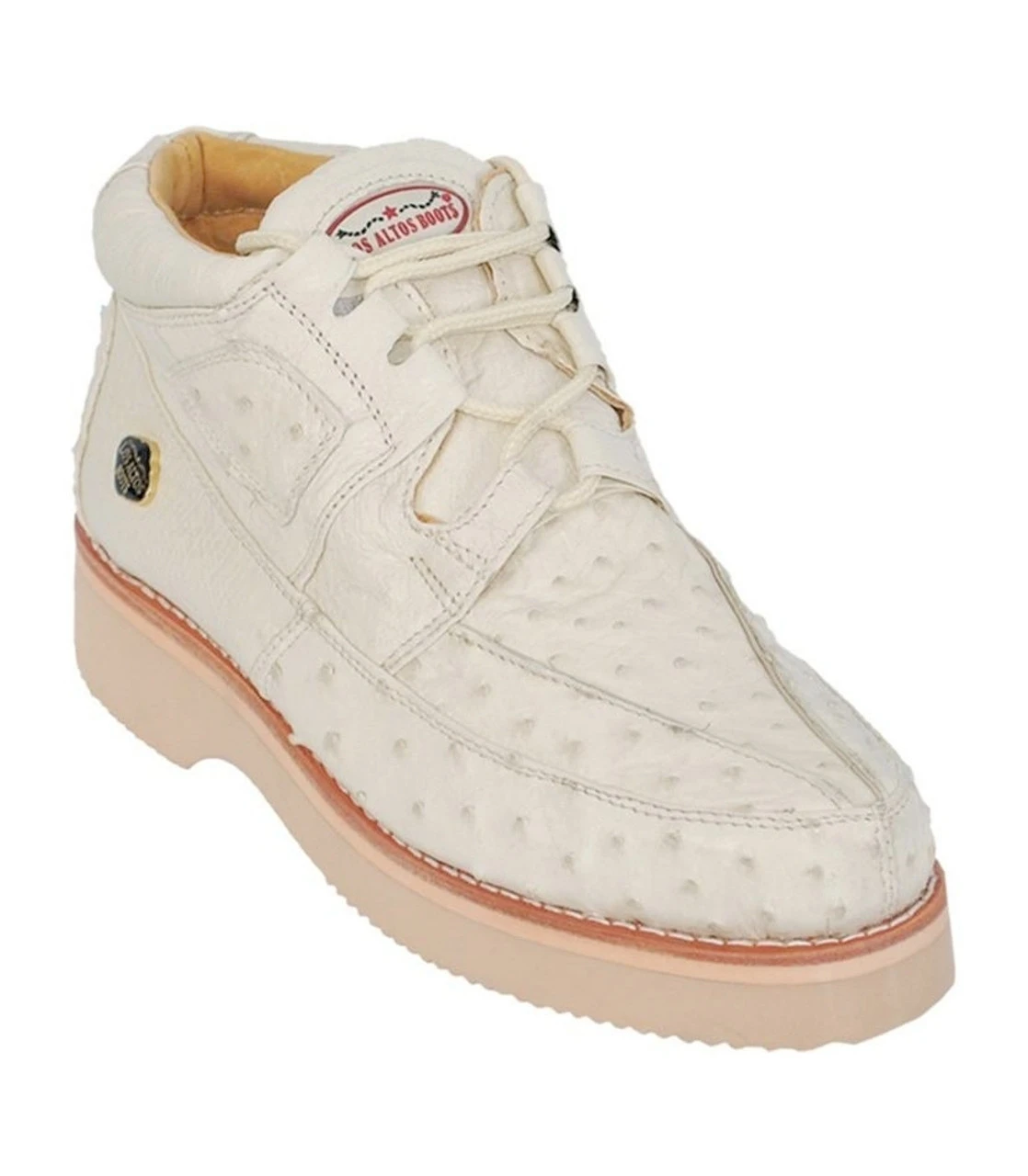 Los Altos Genuine Ostrich Quill Casual Ankle Boot 7 Los Altos Genuine Ostrich Quill Casual Ankle Boot - Image 7