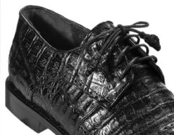 Los Altos Genuine Caiman Belly Cap Toe Dress Shoe - Black 6 Los Altos Genuine Caiman Belly Cap Toe Dress Shoe - Black -Suit Discount Store LSA ZV0982 B 4 53787.1610490595