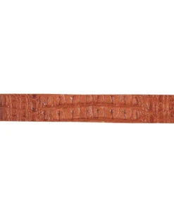 Los Altos Genuine Caiman Croc Hornback Western Fashion Belt - Cognac -Suit Discount Store LSAL C11U0203 3 48648.1614208149