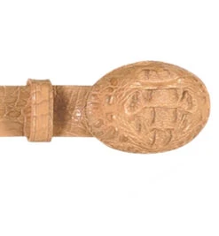 Los Altos Genuine Caiman Croc Hornback Western Fashion Belt - Oryx -Suit Discount Store LSAL C11U0211 3 54567.1614208149