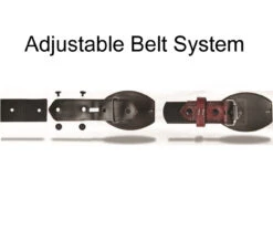 Los Altos Genuine Caiman Croc Hornback Western Fashion Belt - Winter White -Suit Discount Store LSAL C11U02 Belt system 49576.1614195471