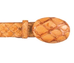 Los Altos Genuine Pirarucu Western Fashion Belt - Buttercup -Suit Discount Store LSAL C11U1002 4 32180.1614031234