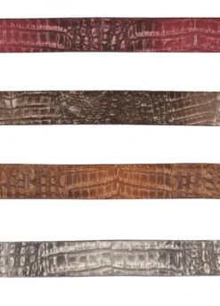 Los Altos Genuine Caiman Croc Belly Western Fashion Tonal Belt -Suit Discount Store LSAL C11U82 Lisboa 7 74064.1614282102