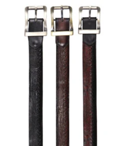 Los Altos Genuine Teju Lizard And Braided Leather Belt -Suit Discount Store LSAL C2307a 19360.1610057524