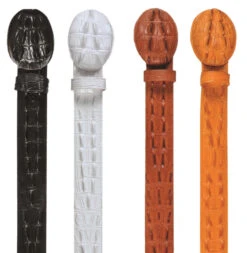 Los Altos Leather Alligator Print Western Fashion Belt