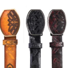 Los Altos Genuine Ostrich Quill Western Fashion Belt -Suit Discount Store LSAL WSB C11F03 3 94879.1610221587