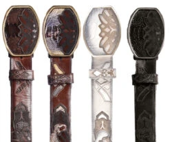 Los Altos Genuine Ostrich Leg Western Fashion Belt -Suit Discount Store LSAL WSB C11F05 2 81132.1610231281