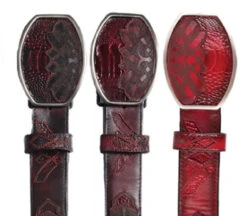 Los Altos Genuine Ostrich Leg Western Fashion Belt -Suit Discount Store LSAL WSB C11F05 3 89666.1610231281