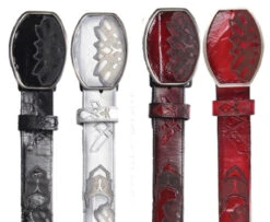 Los Altos Genuine Eel Western Fashion Belt -Suit Discount Store LSAL WSB C11F08 2 65278.1610392856