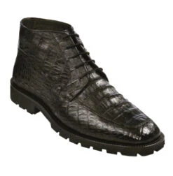 Los Altos Genuine Caiman Belly Ankle Boot