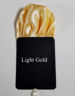 Light Gold Satin Pre-Folded Pocket Square Insert 7 Light Gold Satin Pre-Folded Pocket Square Insert -Suit Discount Store Light gold ebay 74119.1683137388