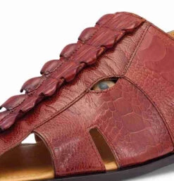 Mauri Genuine Ostrich Leg And Hornback Sandal -Suit Discount Store MRI SH 5133 d 16191.1668369824