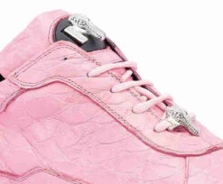 Mauri Genuine 100% Alligator Italian Sneaker - Pink -Suit Discount Store MRI SN 8900 2 P 3 91513.1668118960
