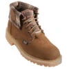 Original Michel Boot Co. Suede & Flannel Lined Hiking Or Work Boot