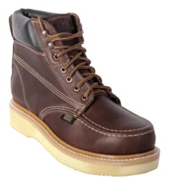 Original Michel Boot Co. Leather High Top Blucher-Style Hiking Or Work Boot
