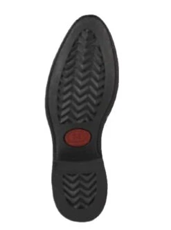 Original Michel Boot Co. Grasso Finish Leather Charro Ankle Boot - Natural Edge Rubber Sole -Suit Discount Store ORB H64C lth sole 64854.1520461073