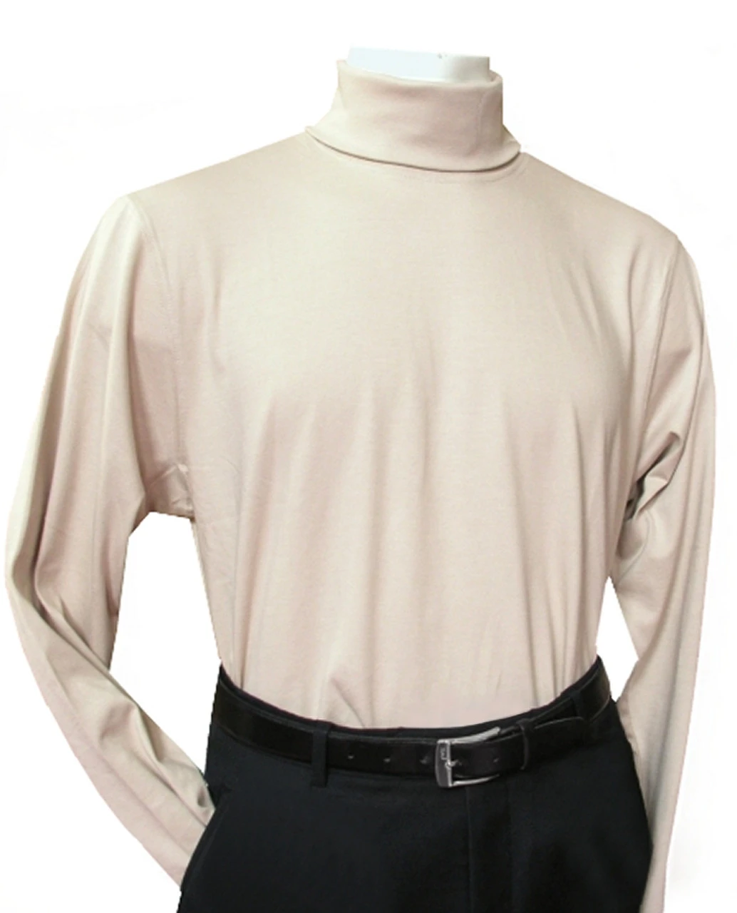 Peru Unlimited Pima Cotton Knit Turtle-Neck Shirt 1 Peru Unlimited Pima Cotton Knit Turtle-Neck Shirt