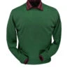 Peru Unlimited Pima Cotton Crew Neck Sweater - Pebble Green