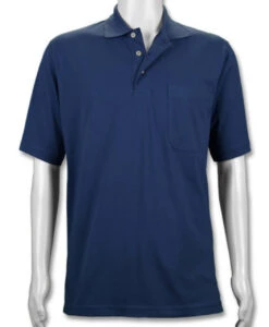 Peru Unlimited Pima Cotton Knit Polo Shirt With Pocket